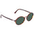 Persol Green Round Mens Sunglasses PO 3208S 2431 50
