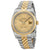 Rolex Oyster Perpetual Datejust 36 Champagne Dial Stainless Steel and 18K Yellow Gold Jubilee Bracelet Automatic Mens Watch 116233CRJ