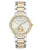 Anne Klein Silver Dial Ladies Two Tone Watch AK/3407SVTT