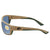 Costa Del Mar Saltbreak Gray Polarized Plastic Rectangular Sunglasses BK 248 OGP