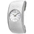 Calvin Klein Gloss White Enamel Dial Large Cuff Ladies Watch K6003101