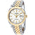 Rolex Datejust 41 White Dial Steel and 18K Yellow Gold Jubilee Mens Watch 12633WSJ
