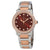 Bvlgari Bvlgari Brown Dial Diamond Automatic Ladies Watch 102478