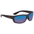 Costa Del Mar Saltbreak Blue Mirror Polarized Glass (580) Rectangular Sunglasses BK 188 OBMGLP