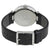 Calvin Klein Sight Quartz Black Dial Black Leather Mens Watch K1S21102