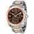 Cartier Calibre De Cartier Chocolate Brown Dial Mens Watch W7100050