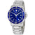 Movado Series 800 Blue Dial Stainless Steel Mens Watch 2600137