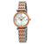 Fossil Carlie Crystal White Mother of Pearl Dial Ladies Watch ES4431