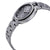 Bulova Rubaiyat Diamond Textured Grey Dial Ladies Watch 96R219