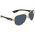 Costa Del Mar Costa Del Mar Gray Polarized Plastic Aviator Sunglasses SO 26 OGP