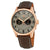 S. Coifman Multifunction Grey Dial Brown Leather Mens Watch SC0318