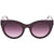 Fendi Chromia Plum Gradient Cat Eye Ladies Sunglasses FF 0203/S 5ND