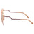 Fendi Grey with Rose Gold Mirror Cat Eye Ladies Sunglasses FF 0149/S Z8C540J
