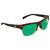 Costa Del Mar Pawleys Green Mirror Polarized Plastic Large Fit Sunglasses PW 66 OGMP