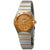 Omega Constellation Champagne Dial Ladies Steel and 18K Yellow Gold Watch 131.20.25.60.08.001