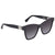 Fendi Peekaboo Grey Gradient Square Ladies Sunglasses FF0289S080755