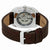 Seiko ReCraft Automatic Green Dial Brown Leather Mens Watch SNKP27