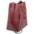 Michael Kors Pebbled Leather Bucket Bag- Oxblood