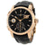 Ulysse Nardin Dual Time Black Dial 18kt Rose Gold Mens Watch 3346-126-92