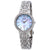 Seiko Solar Crystal White Mother of Pearl Dial Ladies Watch SUP359