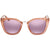 Guess Pink Mirrored Geometric Ladies Sunglasses GU754172C52