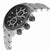 Seiko Chronograph Black Dial Stainless Steel Mens Watch SNAF47