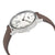 Tissot Heritage Silver Dial Brown Leather Mens Watch T1194051603701