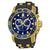 Invicta Pro Diver Chronograph Blue Dial Black Rubber Mens Watch 6983