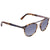 Ermenegildo Zegna EZ0022 Blue Round Mens Sunglasses EZ002255V50