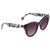 Fendi Chromia Plum Gradient Cat Eye Ladies Sunglasses FF 0203/S 5ND