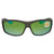 Costa Del Mar Saltbreak Green Mirror Polarized Plastic Rectangular Sunglasses BK 188 OGMP