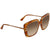 Tom Ford Marissa Brown Shaded Square Ladies Sunglasses FT0619-47F