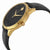 Movado 1881 Automatic Black Dial Black Leather Mens Watch 0606875