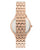 Anne Klein Rose Dial Rose Gold-tone Ladies Watch AK/3420RGRG