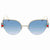 Fendi Rainbow Blue, Light Blue and Transparent Gradient Cat Eye Sunglasses FF 0242/S SCB/NE 52