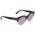 Tom Ford Blue Round Mens Sunglasses FT0598-55V