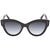 Fendi Gray Gradient Cat Eye Ladies Sunglasses FF 0266/S 807/9O -52