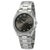 Bulova Classic Diamond Grey Dial Stainless Steel Mens Watch 96D122
