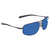 Costa Del Mar Shipmaster Blue Mirror Polarized Plastic Aviator Sunglasses SMR 22 OBMP