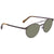 Ermenegildo Zegna Green Round Mens Sunglasses EZ002608N52