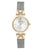 Anne Klein Silver Diamond Dial Ladies Watch 3003SVTT