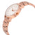 DKNY Soho White Dial Rose Gold-tone Ladies Watch NY2344