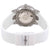 Ulysse Nardin Executive Dual Time Automatic Mother Of Pearl Diamond Dial Ladies Rubber Watch 243-10B-3C/691