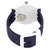 Swatch Siliblue Skeleton Dial Navy Silicone Mens Watch SUOW156