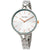 Calvin Klein Graphic Silver Dial Ladies Watch K7E23B46