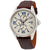 S Coifman Light Champagne  Dial Brown Leather Mens Watch SC0169