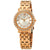 Guess Blush Crystal Silver Dial Ladies Rose Gold-Tone Watch W1062L3