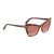 Tom Ford Gradient Brown Cat Eye Ladies Sunglasses FT0555 52F