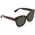 Gucci Green Square Ladies Sunglasses GG0029SA 009 52