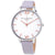 Olivia Burton Big Dial White Dial Violet Leather Ladies Watch OB16BDW37